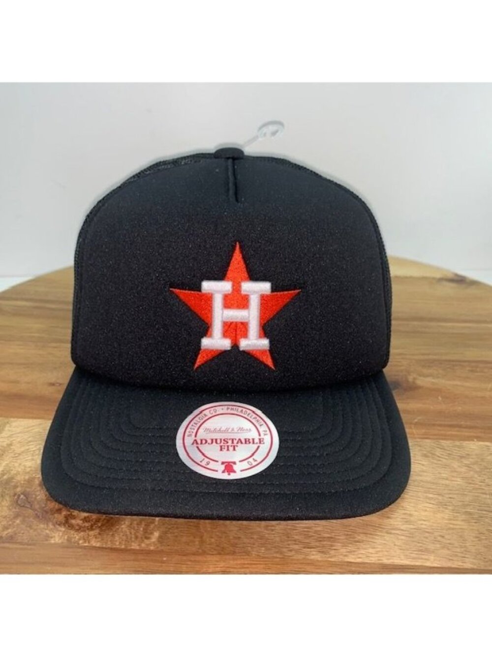 Houston Astros MLB Mitchell & Ness Trucker Snapback Coop Hat